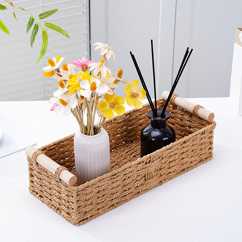 Woven Organizer Storage Basket Bowlift