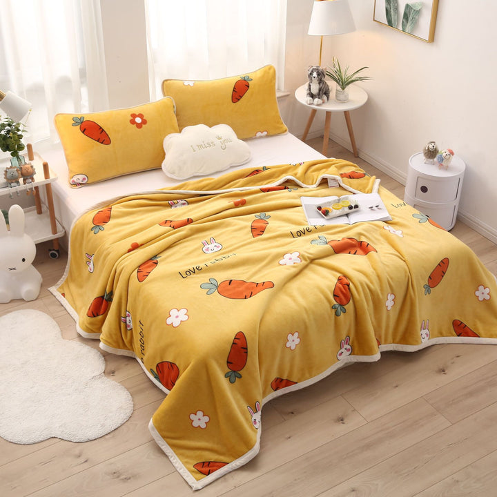 Ladies Cozy and Colorful Blanket Bowlift