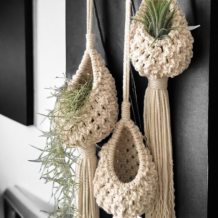 Macrame Hanging Planter Bowlift