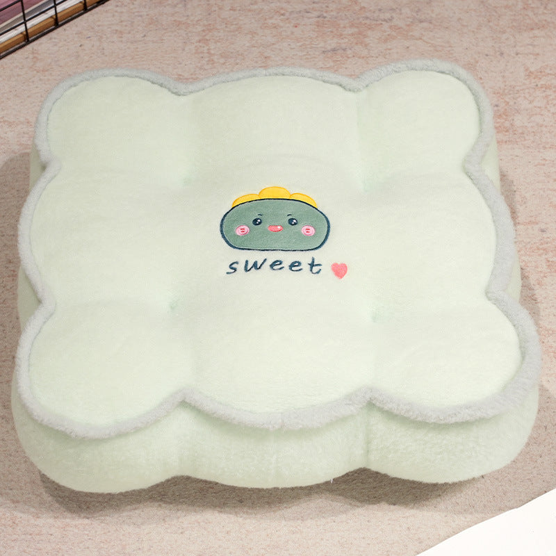 Plush pillow with animal-friendly design Bowlift