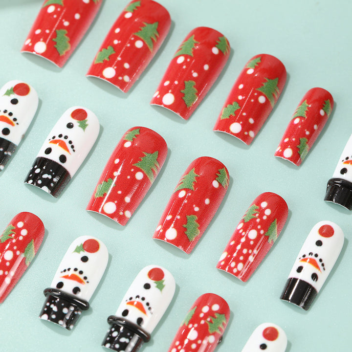 Creative Christmas Art Nails Bowlift