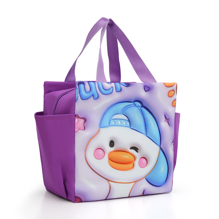 Fun Soccer-Themed Insulated Lunch Tote Bowlift