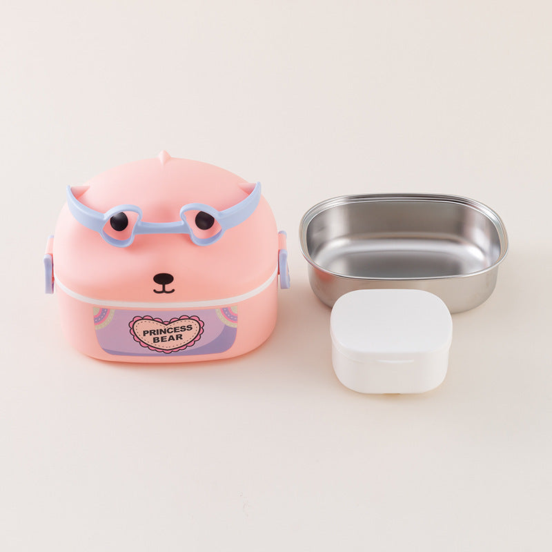 Adorable Animal-Themed Bento Box