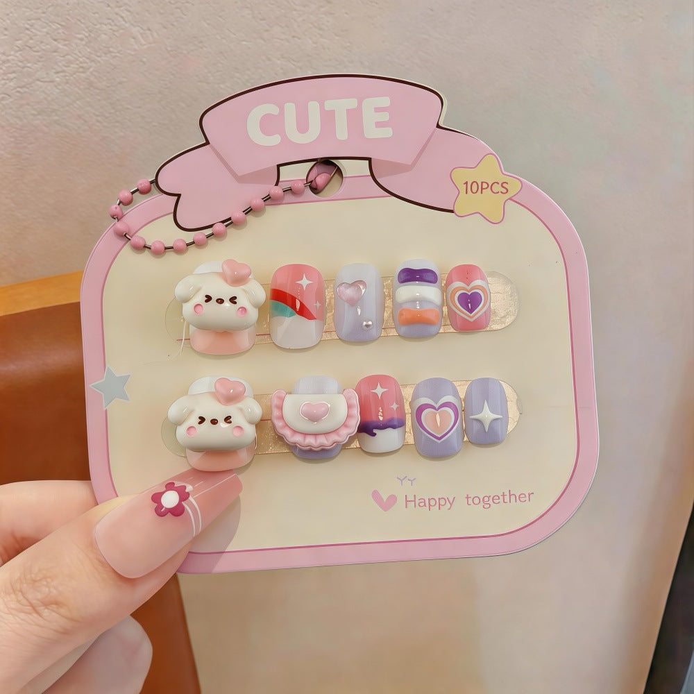 Creative Nail Art Set with Tropical Designs Bowlift