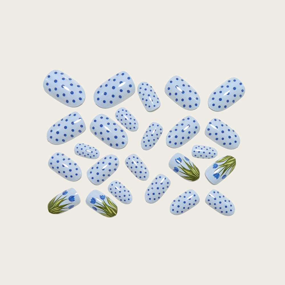 Creative nail art with floral and geometric patterns Bowlift