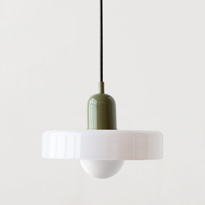 BowLift | Bauhaus Pendant Light made of Colored Glass
