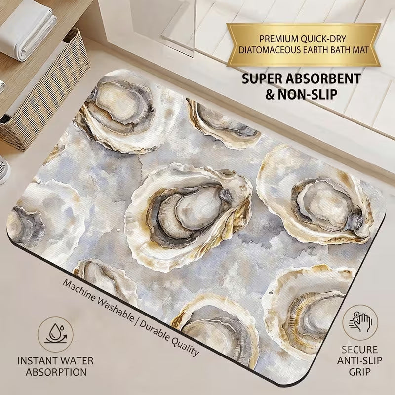 Quick-Dry Diatomaceous Earth Bath Mat Bowlift