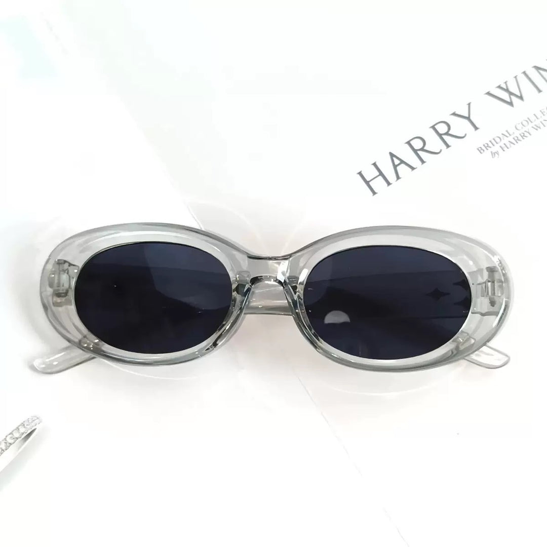 Modern Oval Frame Sunglasses Bowlift