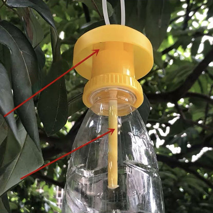 Refillable Hanging ant bait bottle cap dispenser Bowlift