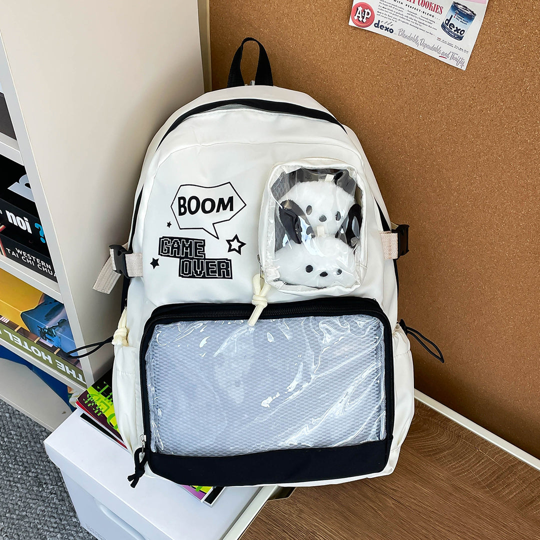 Playful Graphic School Backpack Bowlift