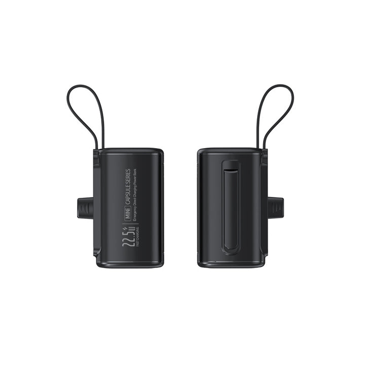 Portable power bank with innovative protective case and integrated USB-C connection Bowlift