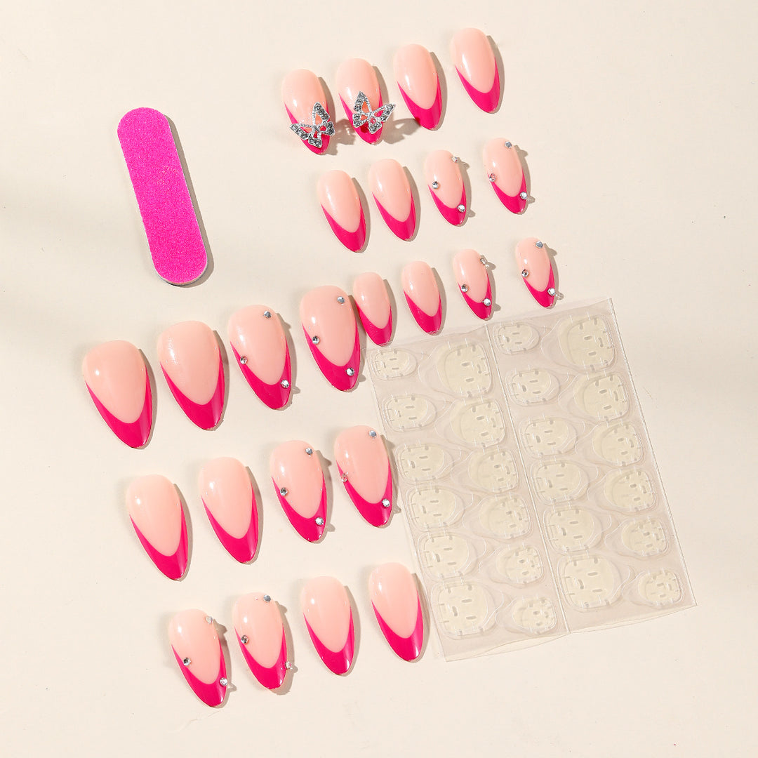 Decorative 3D Butterfly Nail Art Extensions Bowlift