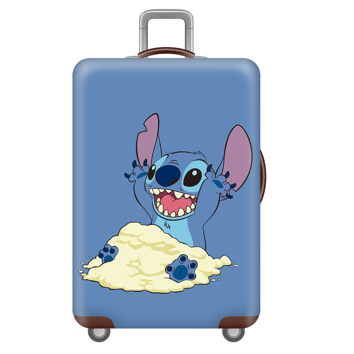 Unisex children's suitcase with reinforced hard shell, telescopic handle and Kuromi motif Bowlift