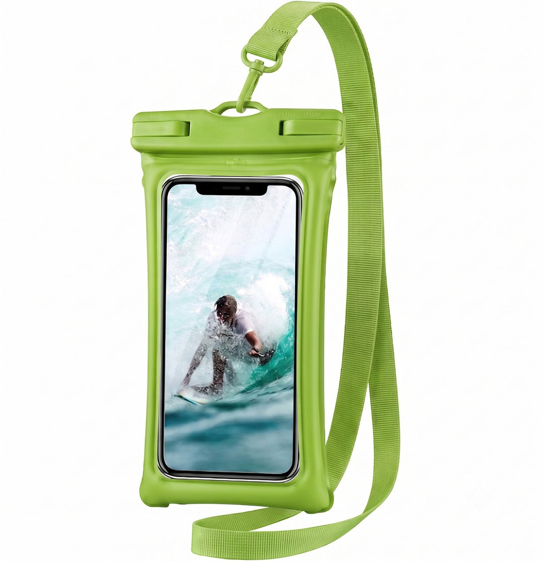 Waterproof smartphone holder with carrying strap Bowlift