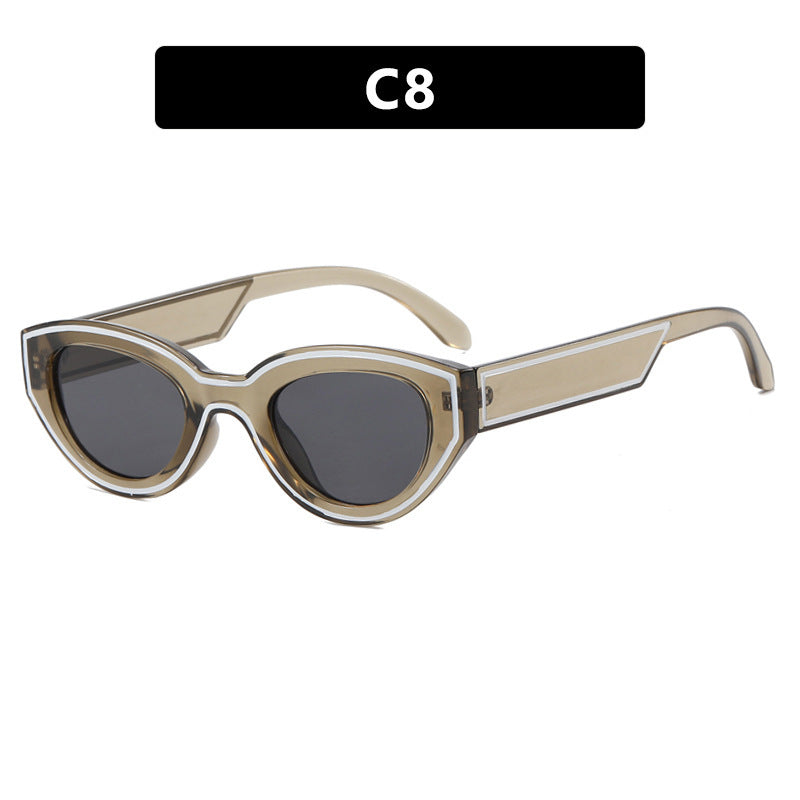 Women Cat-Eye Sunglasses with Innovative Frame Bowlift