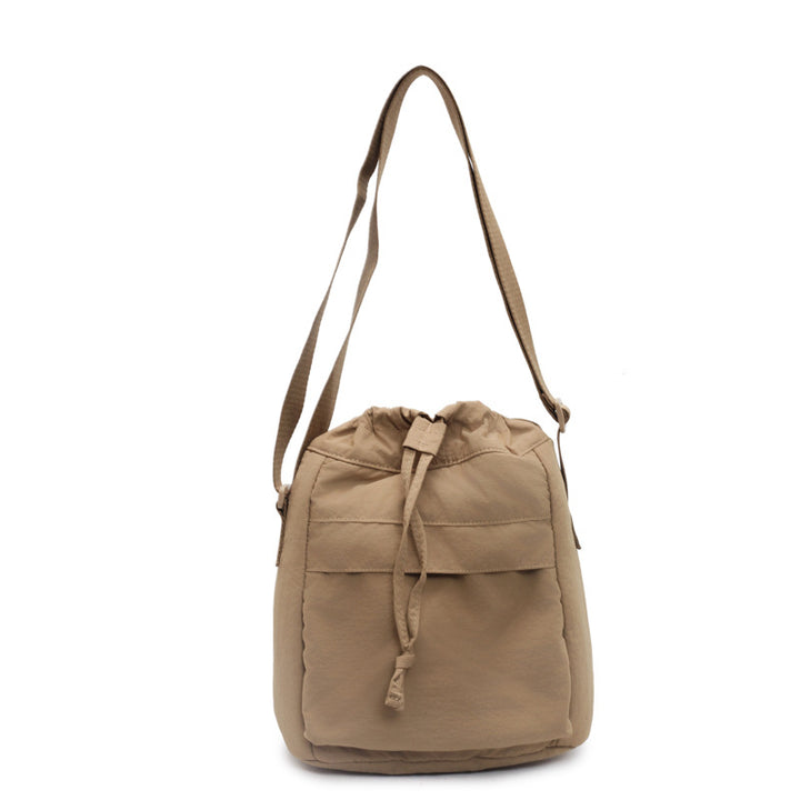 Casual Drawstring Bucket Bag Bowlift