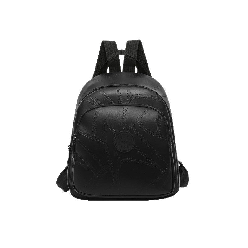 Compact Textured Backpack Bowlift