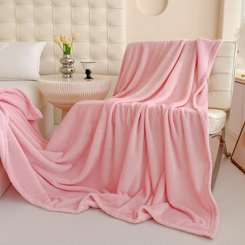 Ladies Cozy Microfiber Throw Blanket Bowlift