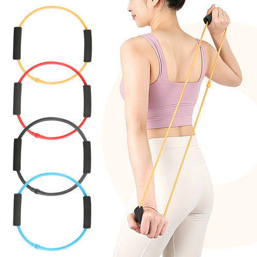 Pilates Resistance Ring with Foam Handles for Core and Thigh Toning Bowlift