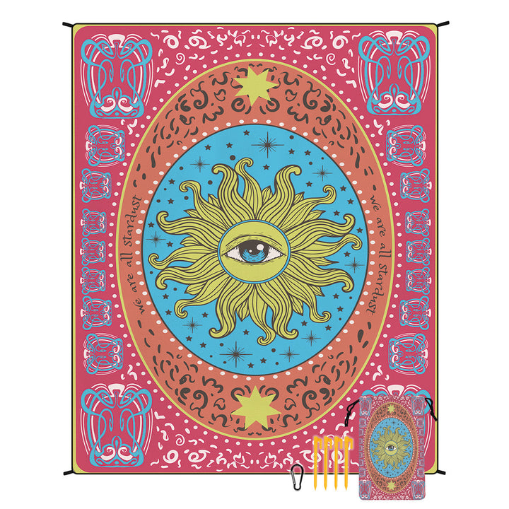Geometric Print Tapestry Bowlift