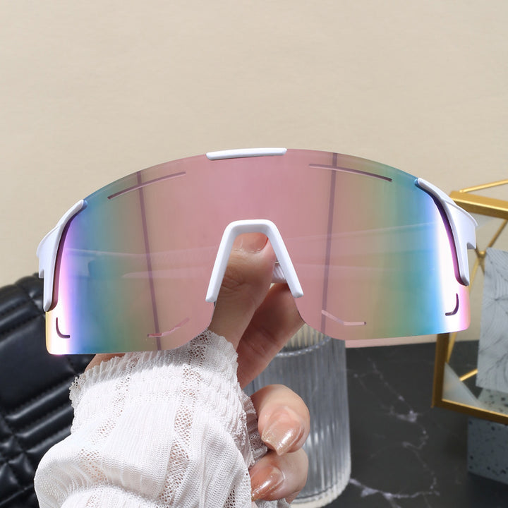 Men's High-Performance Sports Shield Sunglasses Bowlift