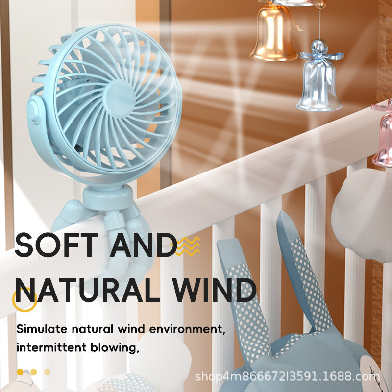 Flexible Tripod Mini Fan Bowlift