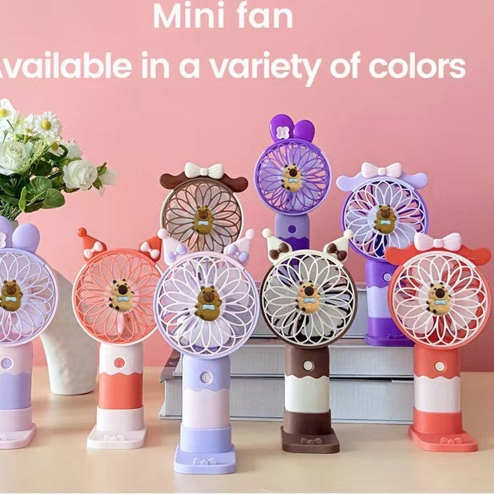 Unisex Portable Mini Fan in Creative Animal Design Bowlift