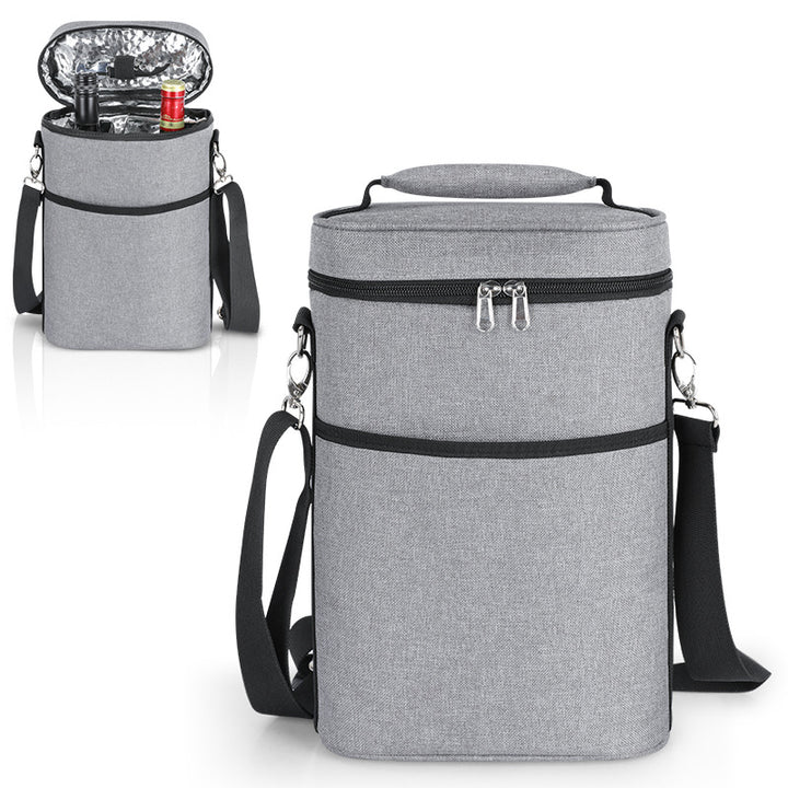 Insulated Beverage Cooler Carrier Bowlift