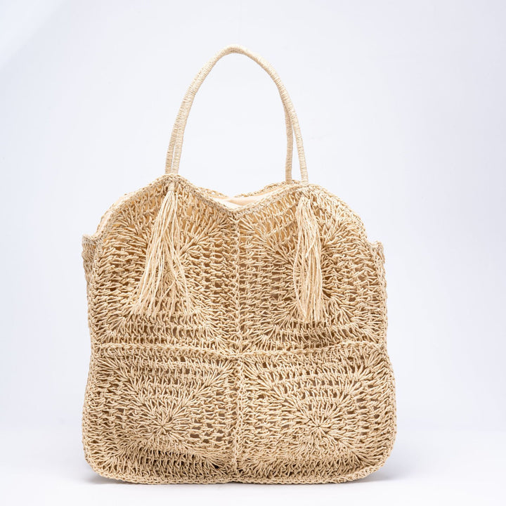 Summer Macrame Tote Bag Bowlift