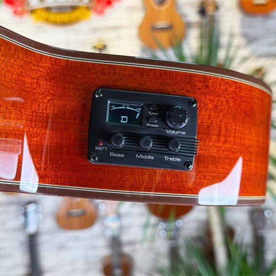 Professional Concert Ukulele Bowlift