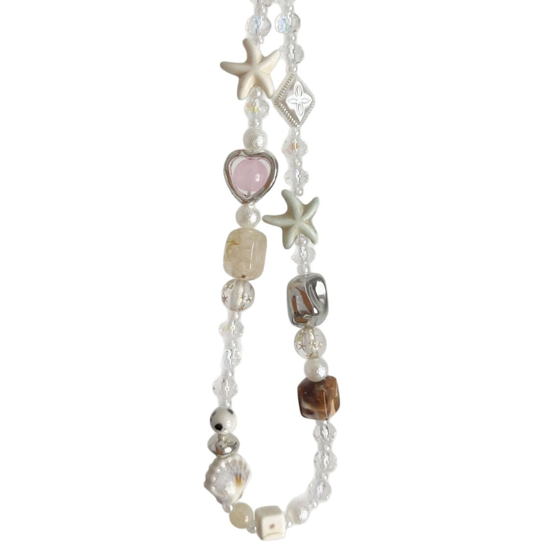 Beach-Themed Charm Necklace Bowlift