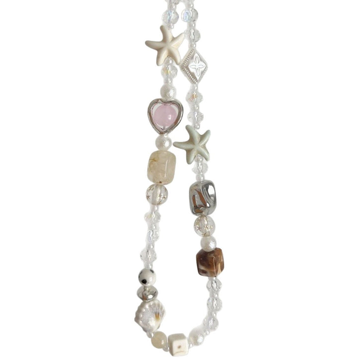 Beach-Themed Charm Necklace Bowlift
