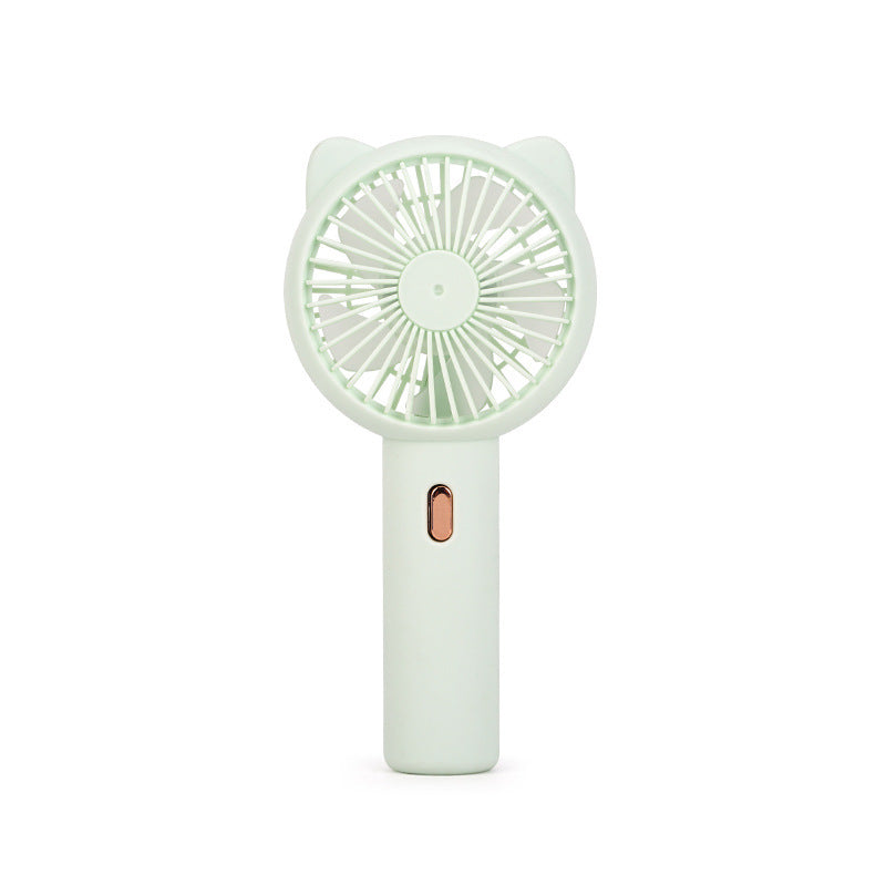 Ladies Portable Hand Fan in Cat Design Bowlift