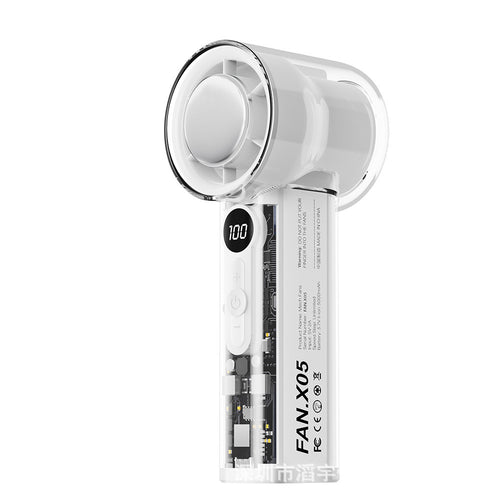Women's portable fan with USB battery Bowlift