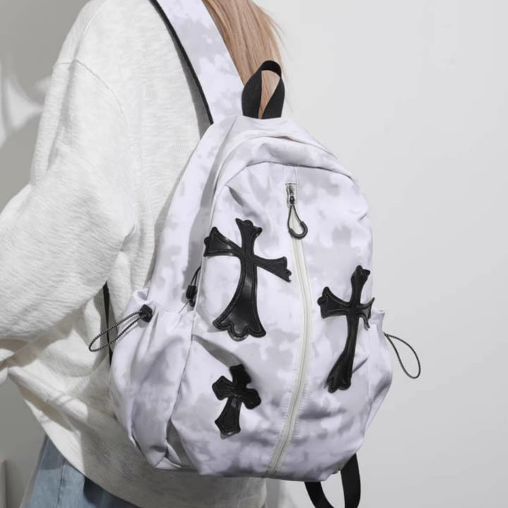 Trendy Graphic Print Backpack