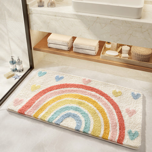 Desert Landscape Bath Rug Bowlift