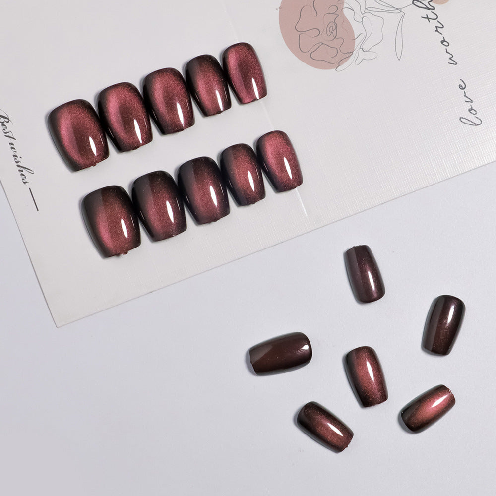 Stylish Gradient Press-On Nails Bowlift