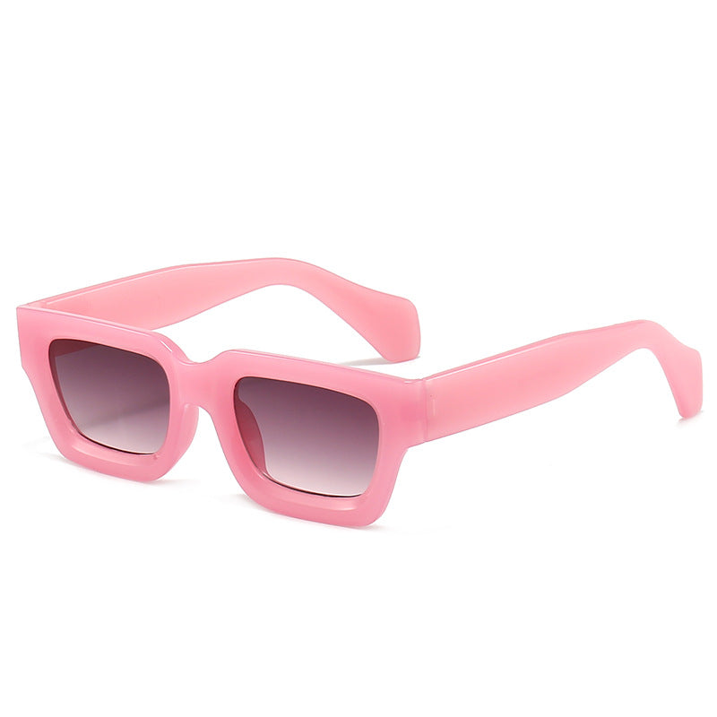 Women's trendy sunglasses with sturdy and transparent frame Bowlift