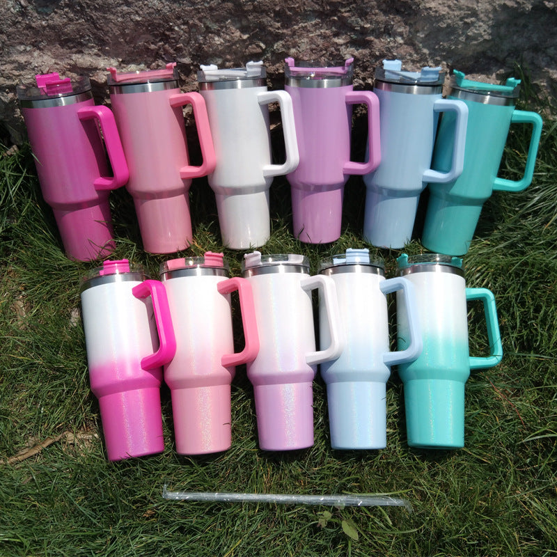 Women's multifunctional insulated mug with ergonomic handle Bowlift