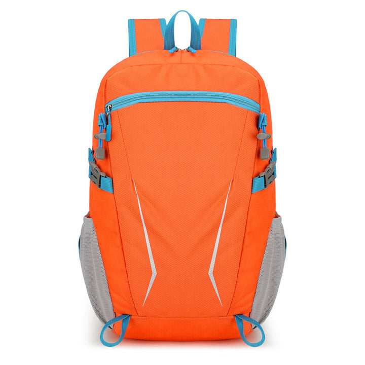 Unisex nan light day backpack with reflective inserts, padded back and side mesh pockets Bowlift
