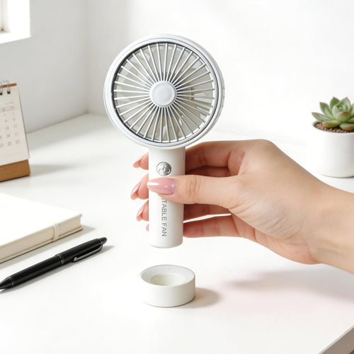 Unisex Portable Hand Fan with USB Charging Technology Bowlift