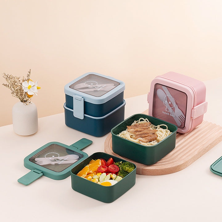 Four-Compartment Food Storage Lunch Box