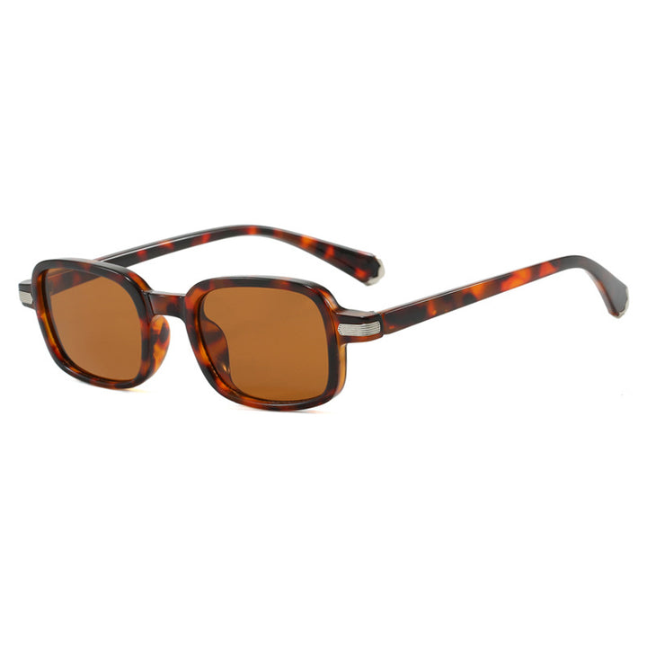 Women's fashionable square sunglasses in trendy tortoise design Bowlift