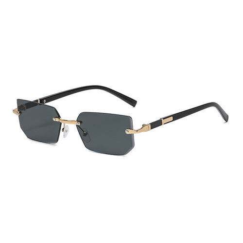 Futuristic Angular Frame Sunglasses
