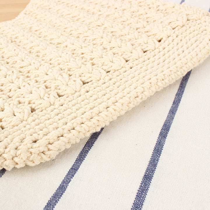 Handcrafted Shoulder Bag Made of Natural Weave Bowlift