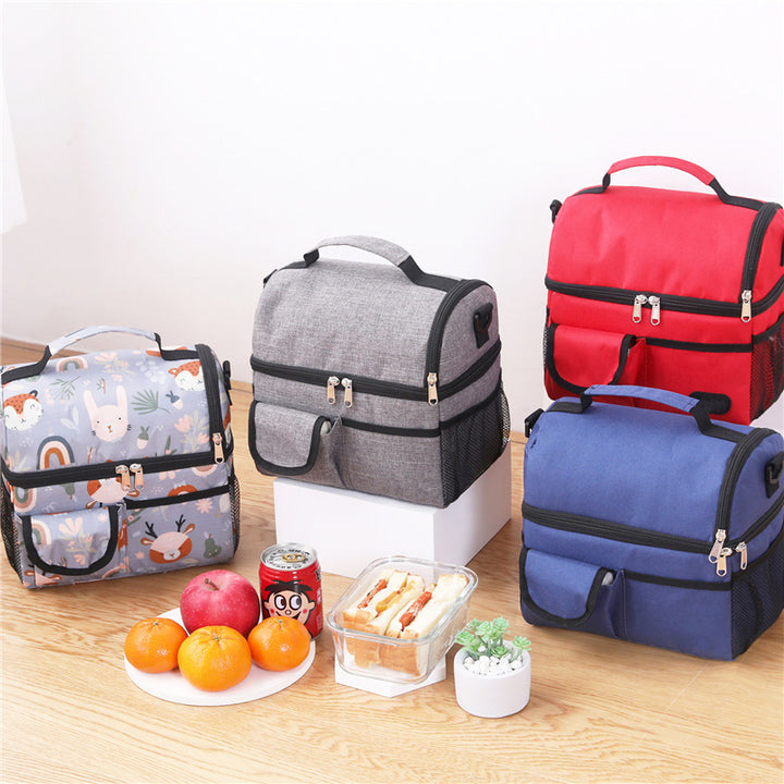 Women Insulated Tote Bag with Many Compartments Bowlift