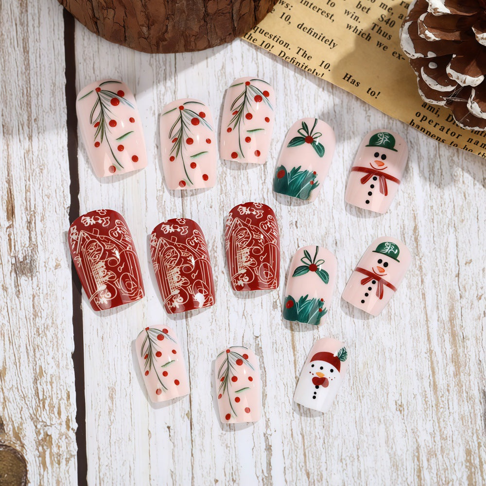 Creative Christmas Nail Design Set Bowlift
