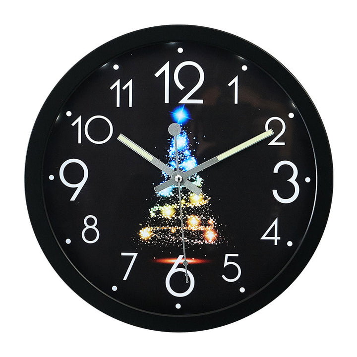 Wall clock with elegant butterfly design Bowlift