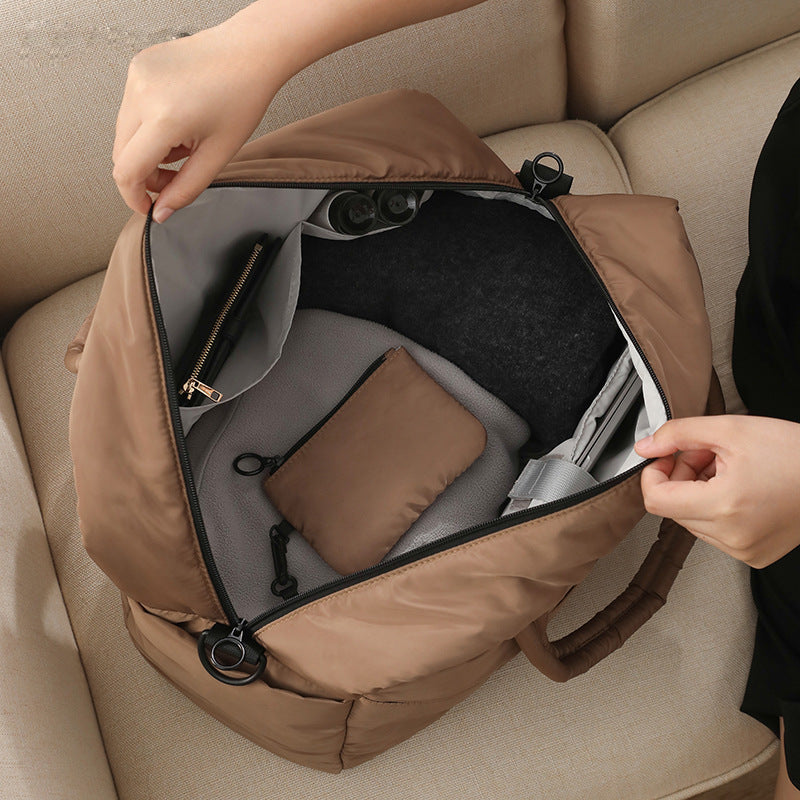 Ladies elegant tote bag with detachable shoulder bag Bowlift