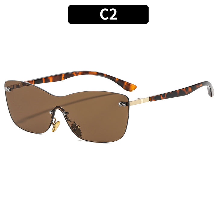 Ultraviolet Protected Geometric Sunglasses